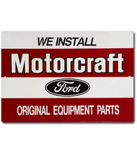 motorcraft Tin Metal Sign Auto Parts Garage Motorsports Racing Mechanic picture