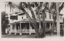 Antique 1928 House Daytona Beach Fla Rooms Garage Original Rare Photo picture