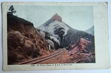 c1909 St Peter's Dome CS & CC Short Line Railroad CO RPO Cancel  picture