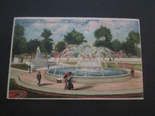 postcard Hold to light Buffalo. Gates Circle picture