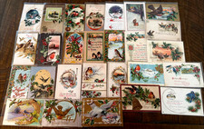 Lot of 25~CHRISTMAS & NEW YEAR *Bird*  POSTCARDS with Birds-In Sleeves~s540 picture