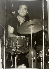Vintage 5x7 Silver Gelatin Photo Performing Live Concert Rock Band California picture