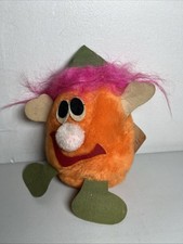 Vintage 1970s Six Flags Magic Mountain Bloop Troll Mascot WITH TAG picture