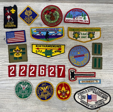 25 Mixed Vintage Boy Scout Patches - See Photos - - Lot #8 picture