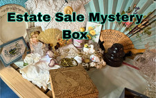 VTG Estate Sale Mystery Box Curated Items Personalized Gift 3+ pounds picture