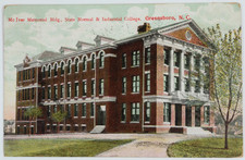Vintage 1909 Postcard McIver Memorial Building State Normal College Greensboro picture