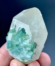 51-gram Tourmaline Crystal Specimen with Quartz from Afghanistan picture