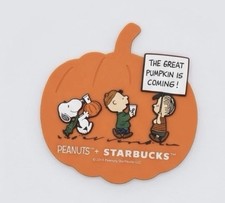🧡NWT Starbucks 2026 Peanuts Snoopy Enamel Pin Set picture