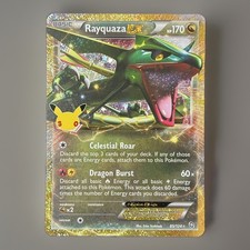 Pokemon TCG 30th Celebration Rayquaza-EX 85/124- Classic Collection- Near Mint picture