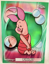 2026 Topps Chrome Dinsey Piglet Green Refractor 99/99 OMEGA #103 Winnie the Pooh picture