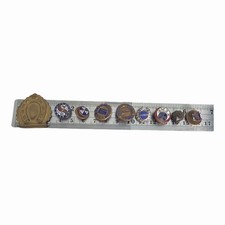 Vintage Lapel Pins Lot of 9 Enamel VFW BMA America Honor School Merit Badges picture