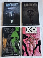 Mixed Graphic Novel Lot Of 4 - Locke & Key 3, 6 X-O Manowar + Jake Ellis TPB picture