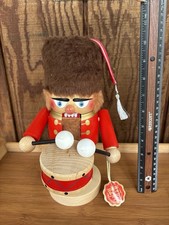Steinbach Brafent Chubby Drummer Nut Cracker Handmade In Germany Nice overall picture