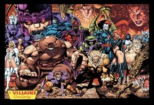 X-Men A Villains Gallery 19x13 POSTER MARVEL Comics Decor Wall Art, Magneto picture