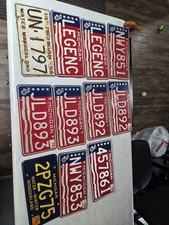 Michigan License Plate Lot of 11 From 1956 to 2025 Various Years picture