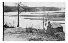 Petersburg Virginia Appomattox River Standard Postcard COPY RPPC picture