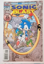 Sonic the Hedgehog Sonic Blast Archie Comic Issue #1 Bagged and Boarded picture