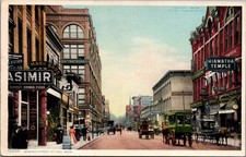 1908 St. Paul MN Wabasha Street Hiawatha Temple Detroit Publishing Phostint picture