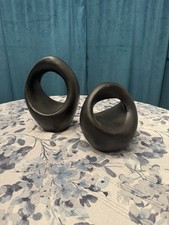authentic collector's art - heavy duty, large and small oval statue set picture