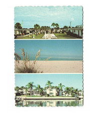 Gulf Shores Beach Apartments NOKOMIS Florida vintage postcard unposted picture