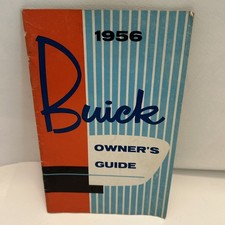 VINTAGE 1956 Buick Owners Guide picture