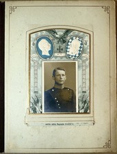 Antique German Photo Portrait Album - CDVs & Cabinet Cards - circa 1890-1910 picture