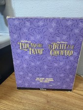 Vtg Disney Lady and the Tramp 3-D Resin Picture Frame 8.25