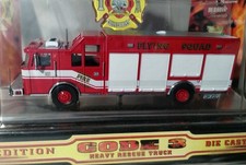 Code 3 Collectibles #12718 New Orleans Pierce Flying Squad Fire Rescue Truck New picture