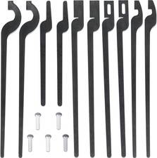5 x DIY Rapid Tongs Bundle Set & Rivets Five Types of Blacksmith Tongs Forging picture