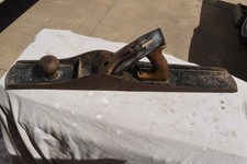Vintage Stanley Bailey No. 8 Wood Plane Corrugated Bottom - barn find picture