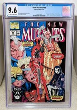 New Mutants #98 (1991) CGC 9.6 - 1st Appearance of Deadpool Marvel Comics Key picture