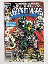 Marvel Super-Heroes Secret Wars #10 Newsstand Variant (Marvel Comics February... picture