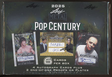 2025 Leaf Pop Century Metal Factory Sealed Hobby Box picture