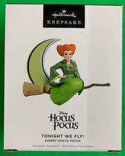 TONIGHT WE FLY - HOCUS POCUS - Disney - 2025 Hallmark Halloween Ornament - NEW picture