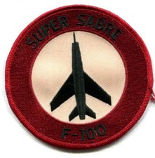 USAF North American F-100 Super Sabre Patch FAC HUN Vietnam War US seller picture