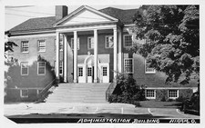 J80/ Hiram Ohio RPPC Postcard c1950s Administration Building College 50 picture