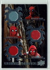 Spider-Man Homecoming 2017 Webbed Threads Triple Costume Relic Memorabilia WTT2 picture