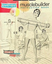 1961 EMENEE MUSCLEBUILDER INSTRUCTION BOOKLET - EE-145 picture