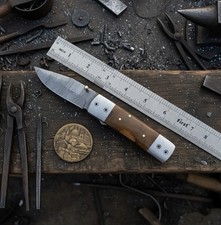 Yorkvivant Custom Handmade Limited Edition Folding Blade Knife, Woolly M I 0R¥ picture