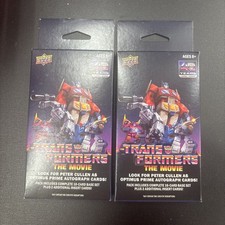 2026 Upper Deck Transformers The Movie Special Edition Hanger Box New Sealed picture