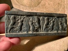 Sumerian cylinder seal impression - Akkadian cuneiform writing - King  ILULU picture