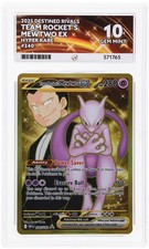 Team Rocket's Mewtwo ex 240/182 Destined Rivals Ace 10 English picture