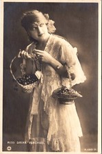 DRINA VERCHESI : BRITISH BEAUTY & ACTRESS : ROTARY PHOTO : RPPC picture