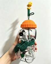 2026 Starbucks x Snoopy Special Edition Glass Tumbler Collectible Gift Presale picture