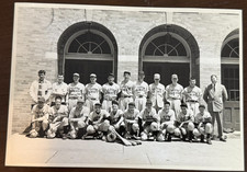 1952 Saxton Liberty High School (Tussey Mountain) Team Baseball Photo w/ Roster picture