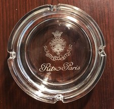 Hotel Paris Ritz Glass Ashtray France picture