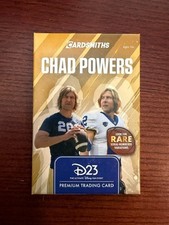 2026 D23 DISNEY EXPO EXCLUSIVE CARDSMITHS CHAD POWERS POWELL CARD UNOPENED/1000 picture