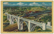 George Westinghouse Memorial Bridge, East Pittsburg, Pennsylvania 1946 picture