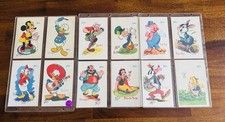 Walt Disney Tobler chocolate advertising postcards, circa 1950s Vintage Lot picture