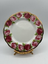 Royal Albert Old English Rose Salad Plate 8.25” picture